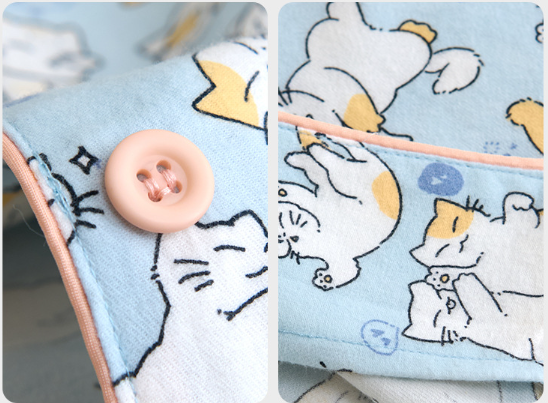 Elsie™ – Soft Sky Animal Print Pajama Set