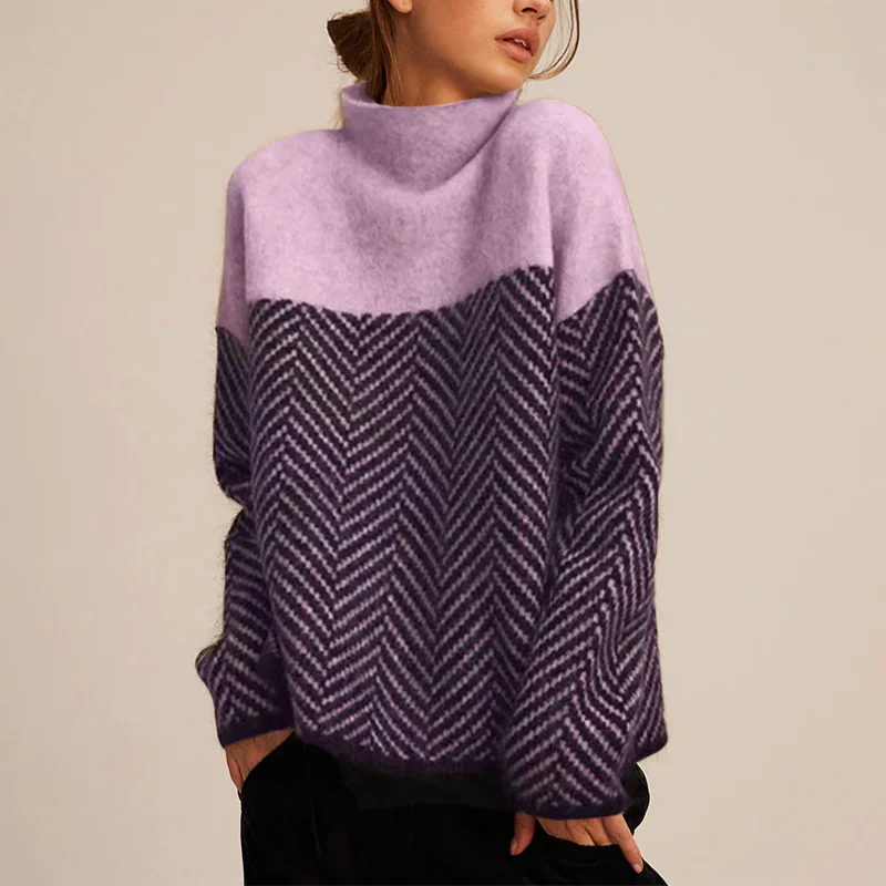 Ellin™ - Soft Elegance Turtleneck Sweater